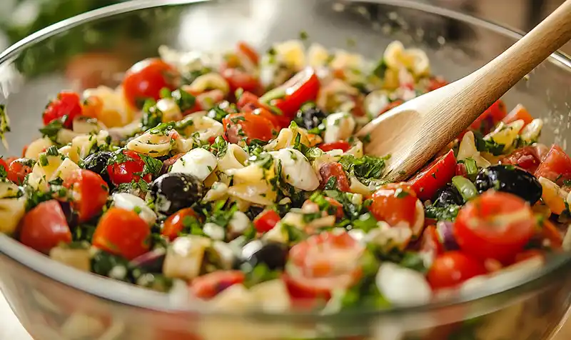 Zesty Italian Pasta Salad 3 Italian Pasta Salad For Dinner