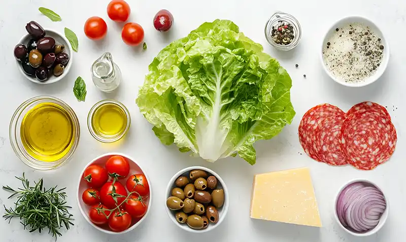 Classic Italian Salad 2 Italian Salad Recipes