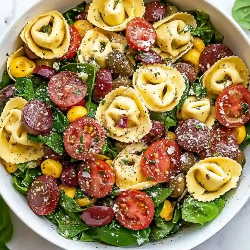 Italian Tortellini Pasta Salad