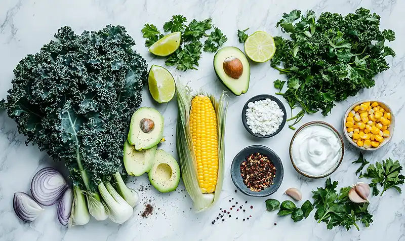 Kale Corn Salad