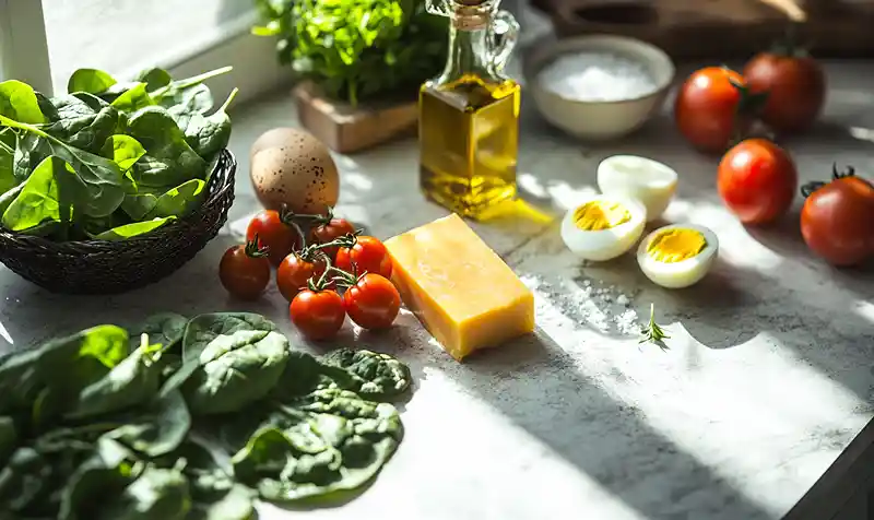 Plate of Keto Goodness 2 Keto Plates Ideas