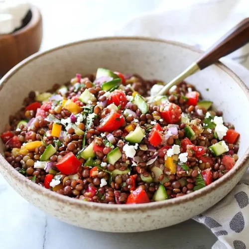 Lentil Salad Dressing