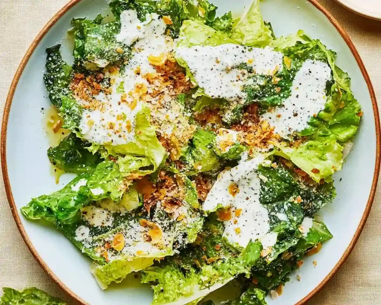 Little Gem Salad with Yogurt Ranch