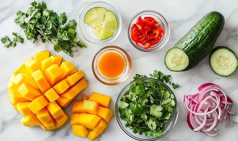 Mango Pineapple Salad