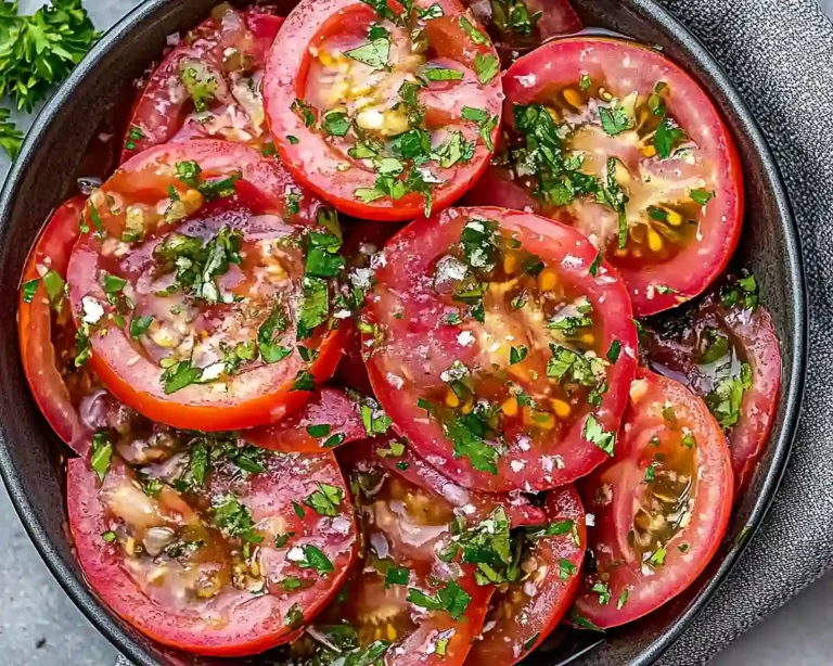 Marinated Tomatoes Salad Recipe