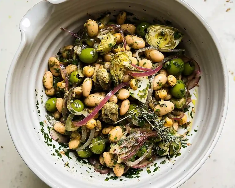 Marinated Za'atar Bean Salad