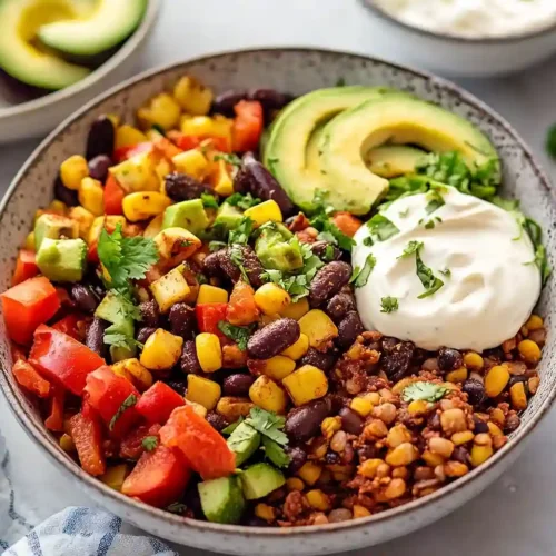 Mexican Buddha Bowl with Fajita Veg 5 Mexican Buddha Bowl with Fajita Veg