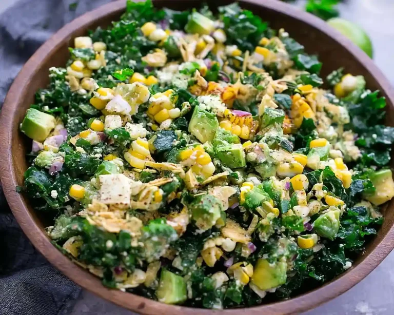 Mexican Street Corn Kale Salad