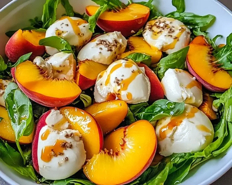 Millionaire Peach Salad Recipe