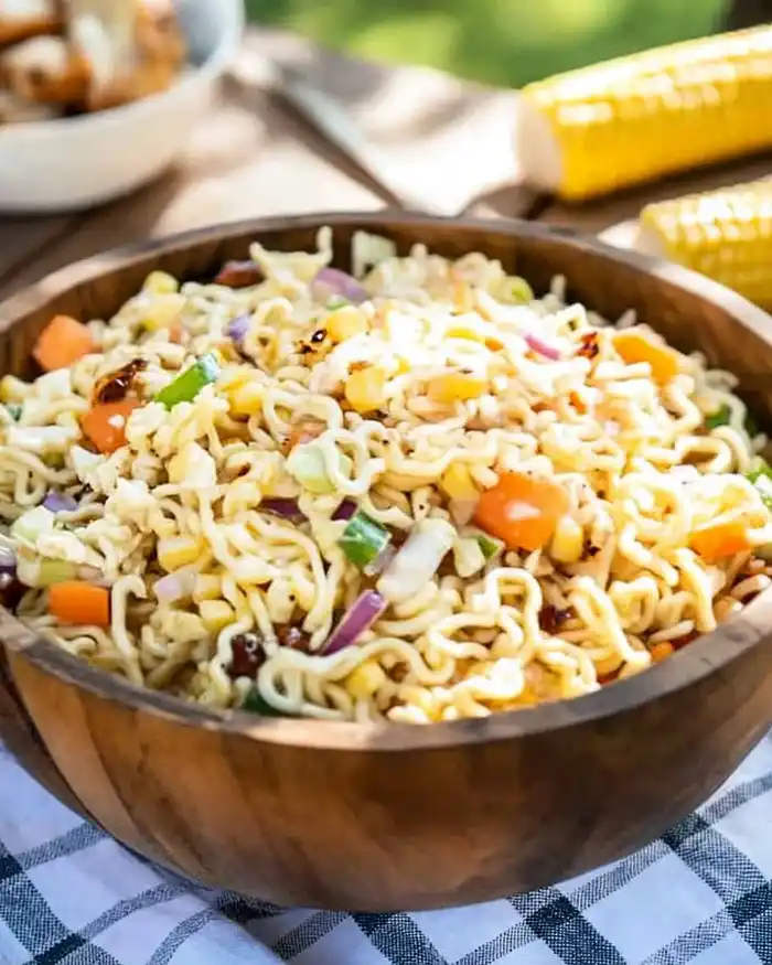 Pasta Salad With Ramen Noodles