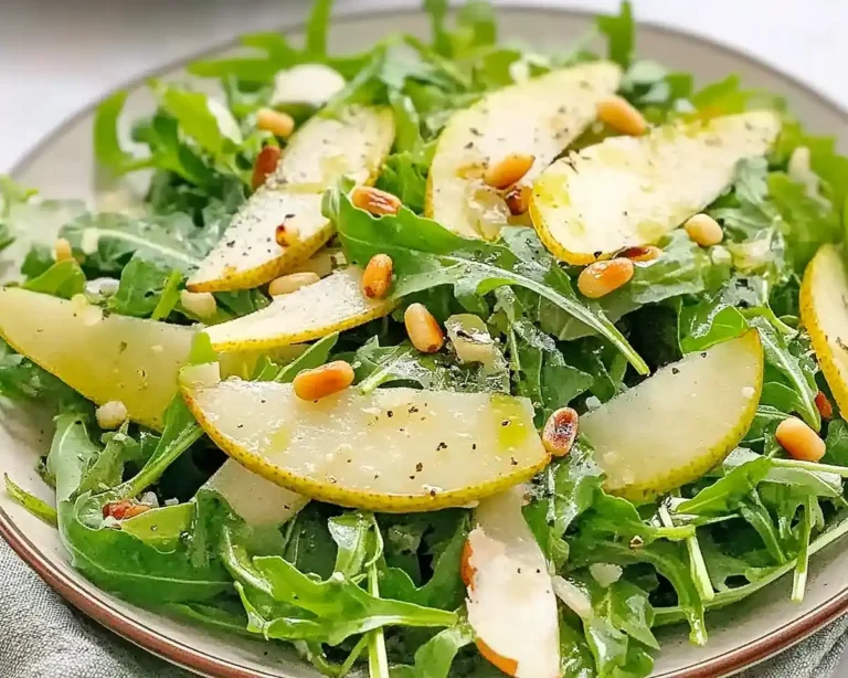 Pear and Arugula Salad