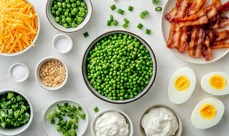 Recipe For My Pea Salad