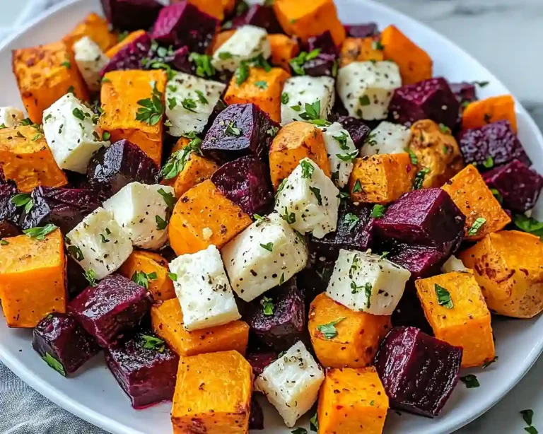 Roasted Beet and Sweet Potato Salad