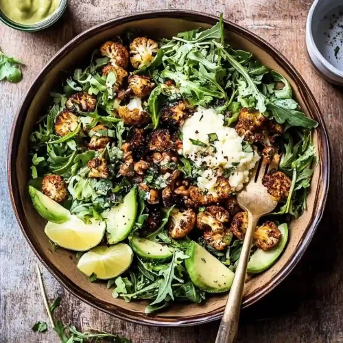 Roasted Cauliflower Salad