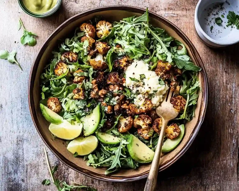 Roasted Cauliflower Salad