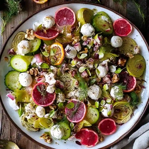 Roasted Leek & Blood Orange Salad 5 Roasted Leek & Blood Orange Salad