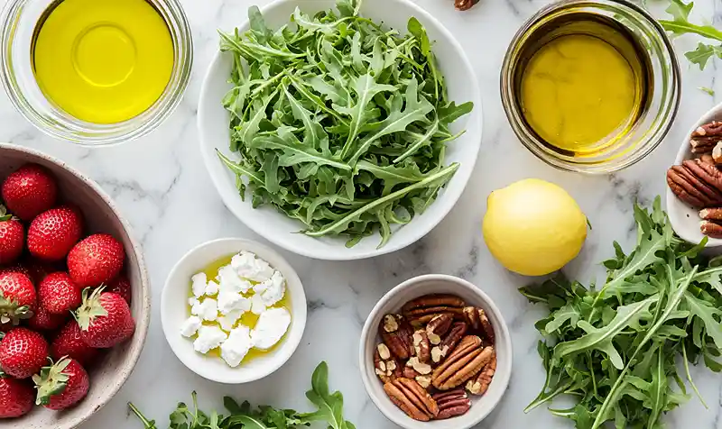 Salad With Berries And Feta