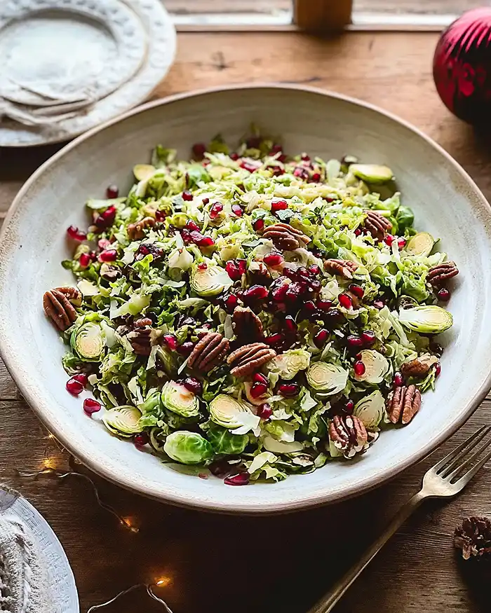 Shaved Brussel Sprout Salad Truffle