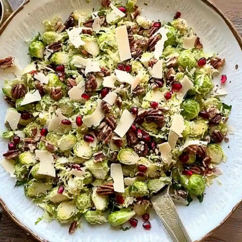 Shaved Brussels Sprout Salad