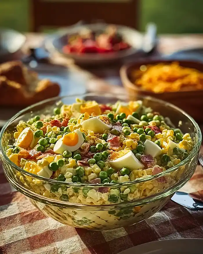 Southern Pea Salad With Bacon