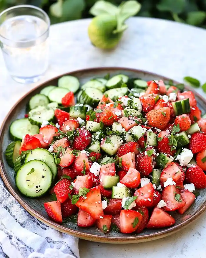 Spring Salad With Strawberries