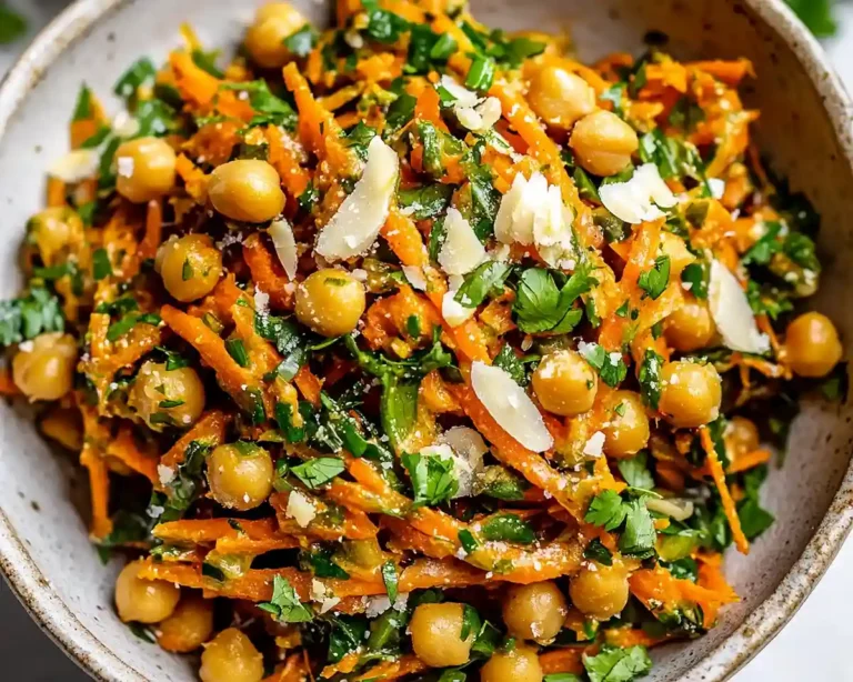 Sunshine Moroccan Carrot & Chickpea Salad