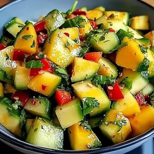 Thai Mango Cucumber Salad