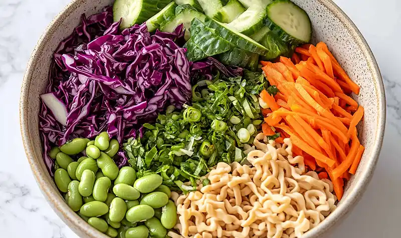 Thai Crunch Salad 2 Thai Slaw Salad