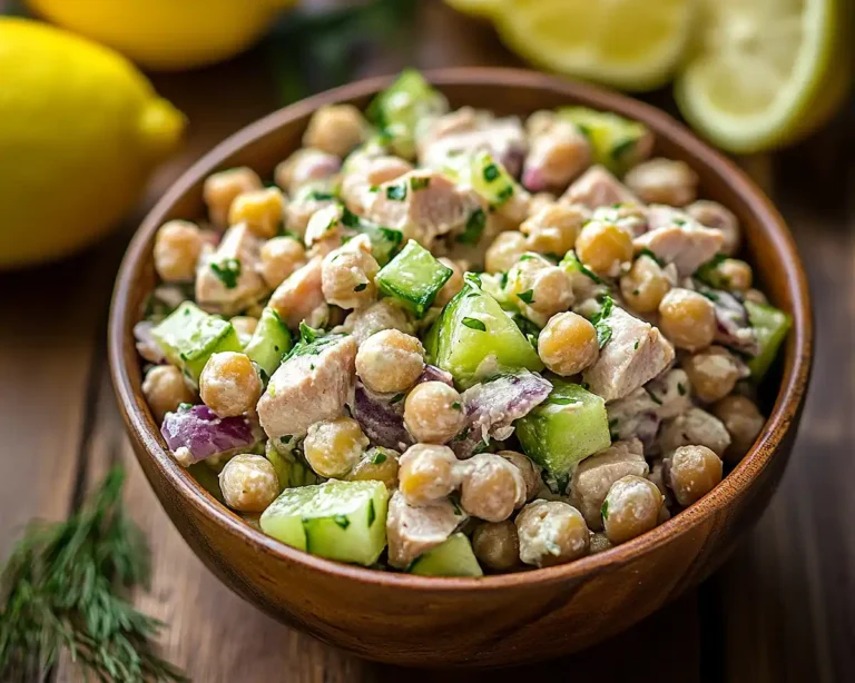 Tuna Garbanzo Bean Salad