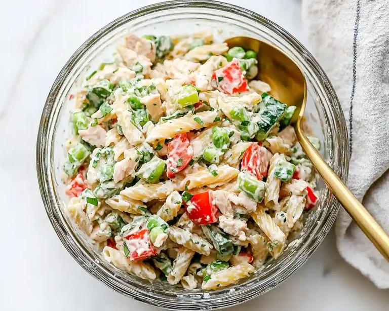 Tuna Pasta Salad with Peas