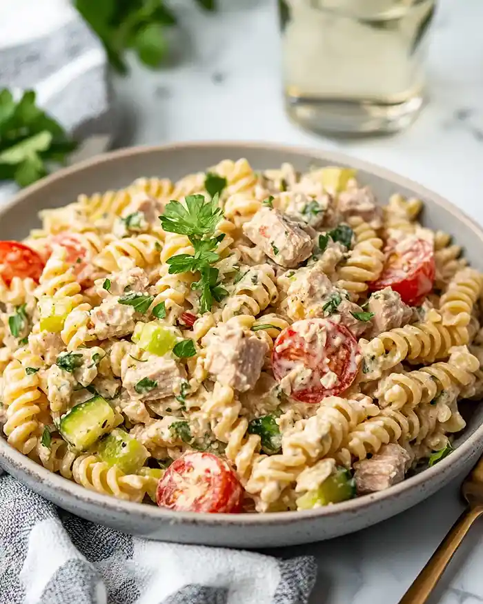 Creamy Tuna Pasta Salad Recipe 4 Tuna Pasta Salad