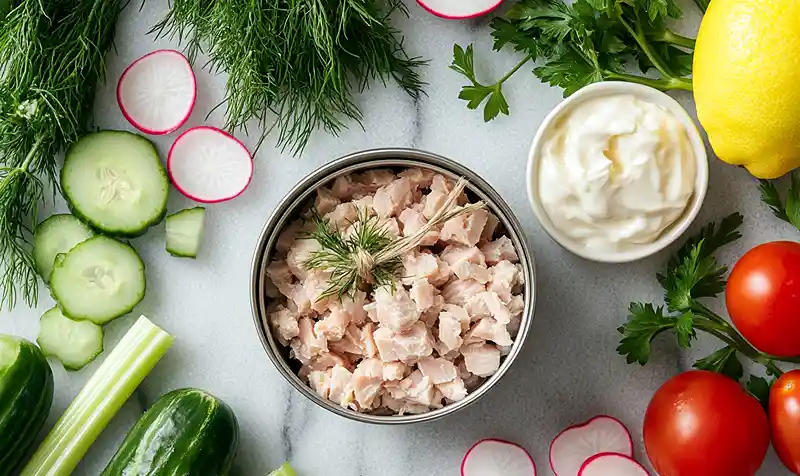 Tuna Salad Appetizer Idea