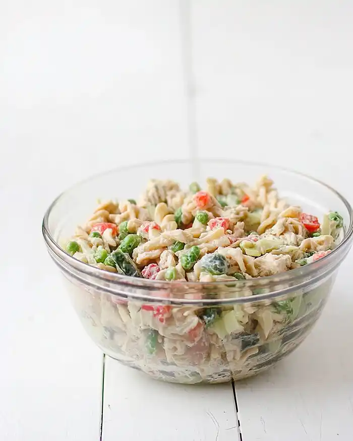 Tuna Pasta Salad with Peas (Serve Cold) 5 Tuna With Noodles