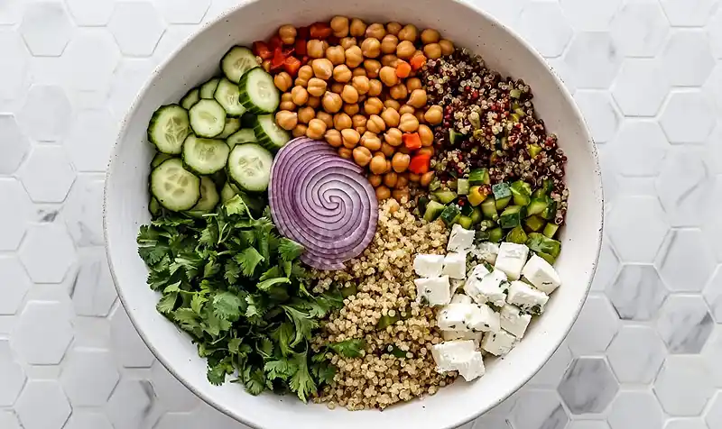 Throw-Together VIRAL SALAD - Gluten Free 3 Vegetarian Dinner Salad Recipes