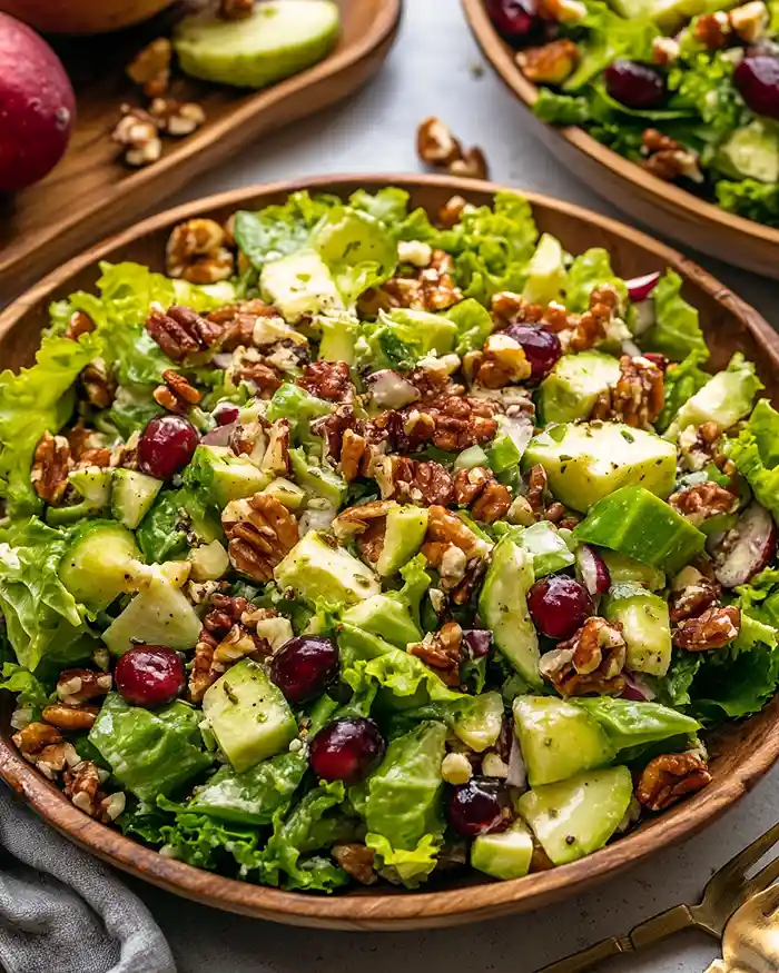 Waldorf Salad With Candied Walnuts