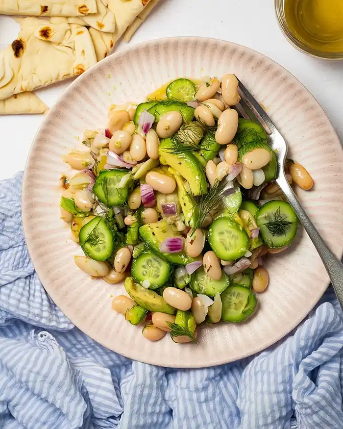 Vegan White Bean Salad 4 White Bean Salad Recipe