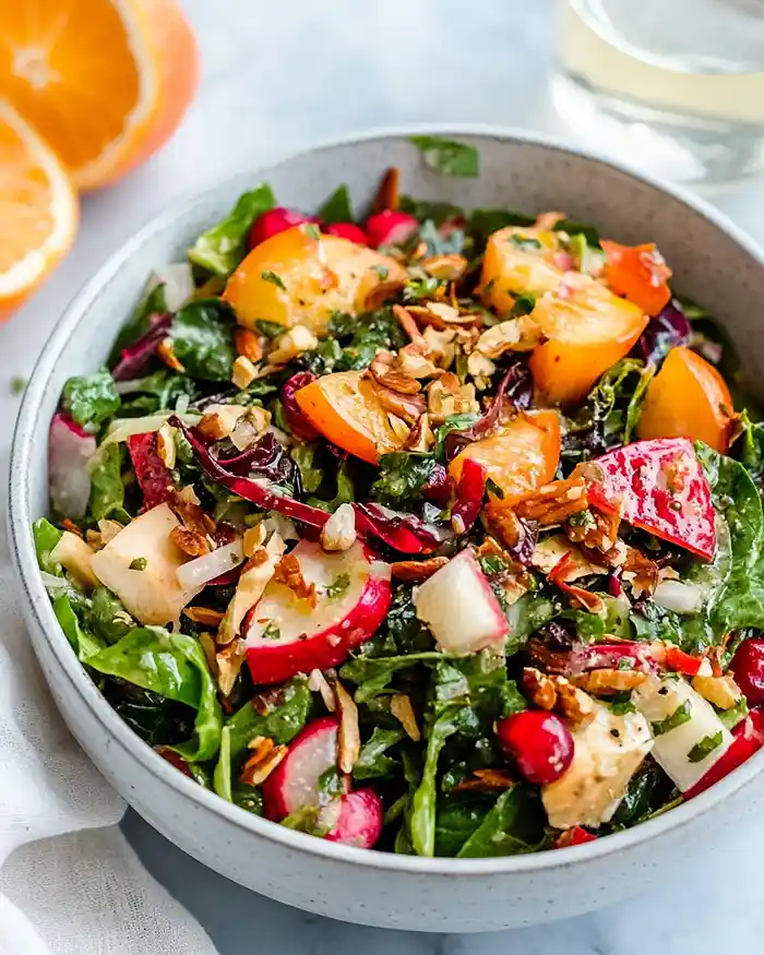 Winter Salad With Dressing