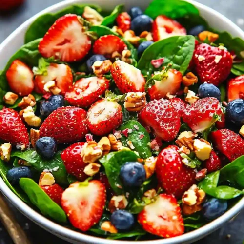 30-Minute Strawberry Spinach Salad