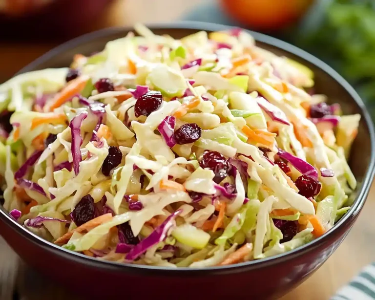 Apple Cranberry Coleslaw