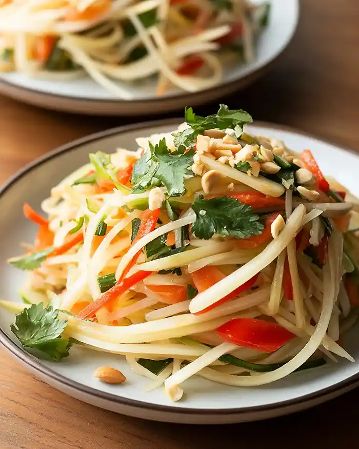 Green Papaya Salad Recipe 4 Asian Papaya Salad