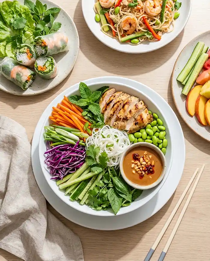 Asian Spring Roll Salad