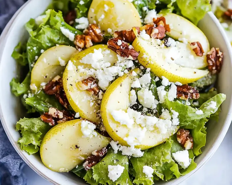 Autumn Salad with Pears