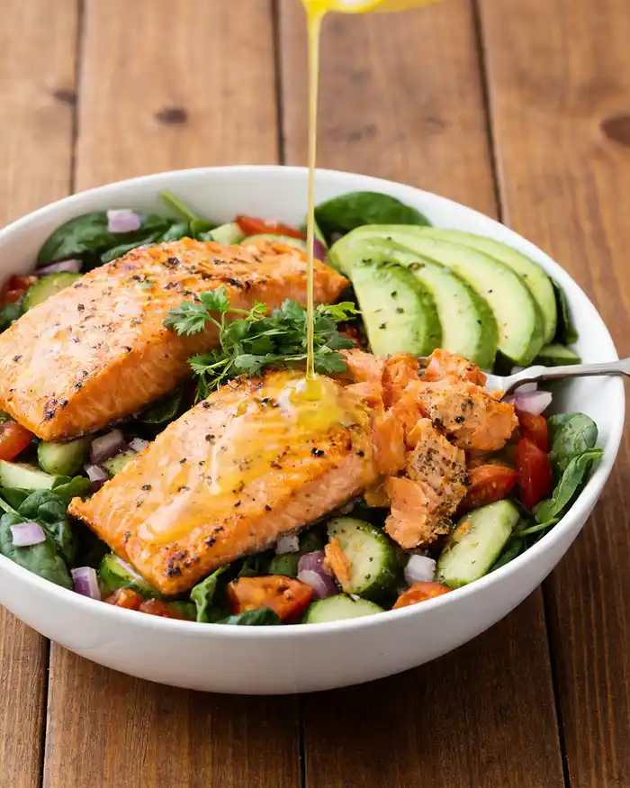 Avocado And Salmon Lunch Bowl