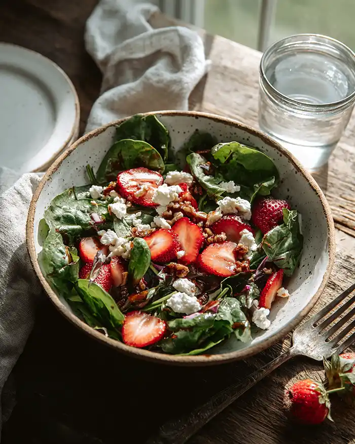 Spring Mix Salad with Balsamic Honey Dressing 4 Brunch Salad