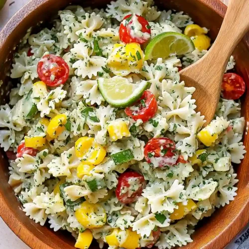 Cilantro Lime Pasta Salad