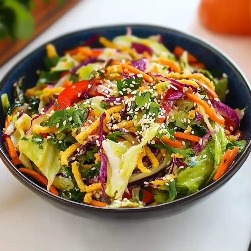 Crunchy Ramen and Sesame Salad