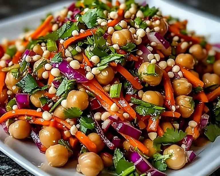 Crunchy Thai Chickpea Salad