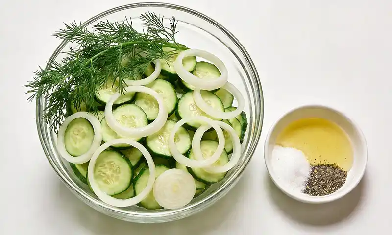 Cucumber And Vinegar Salad