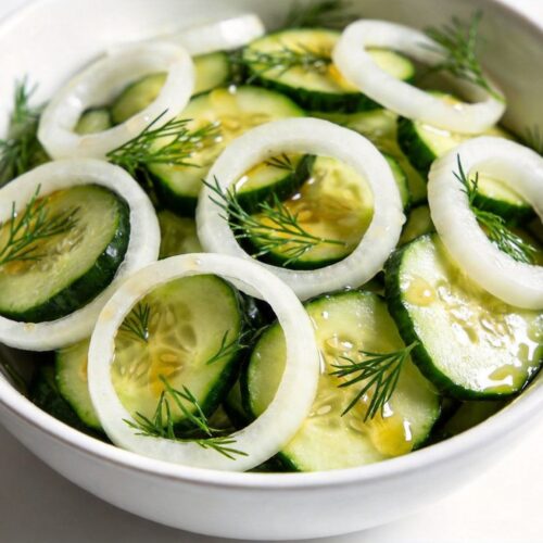 Cucumber Vinegar Salad