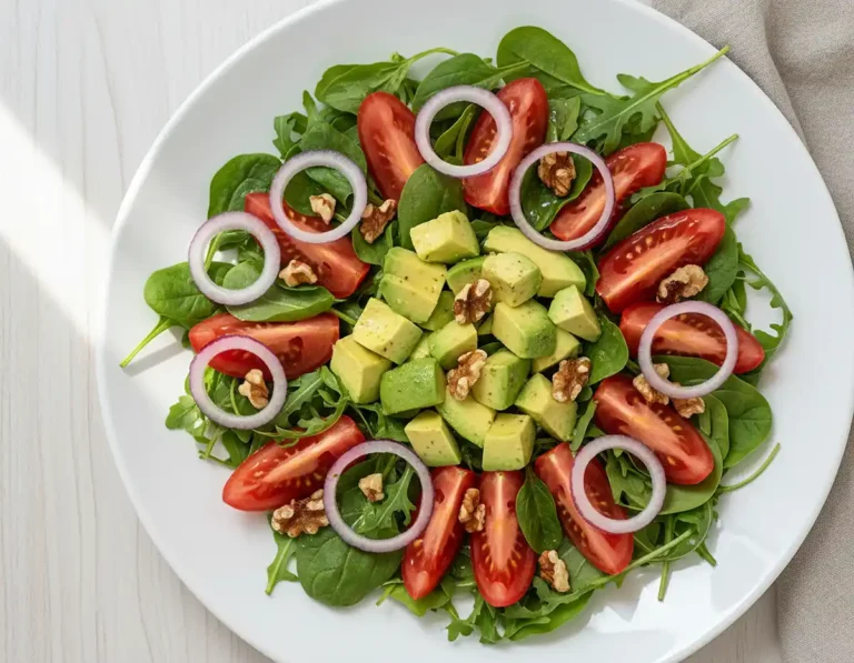 Delicious Spring Salad with Avocado